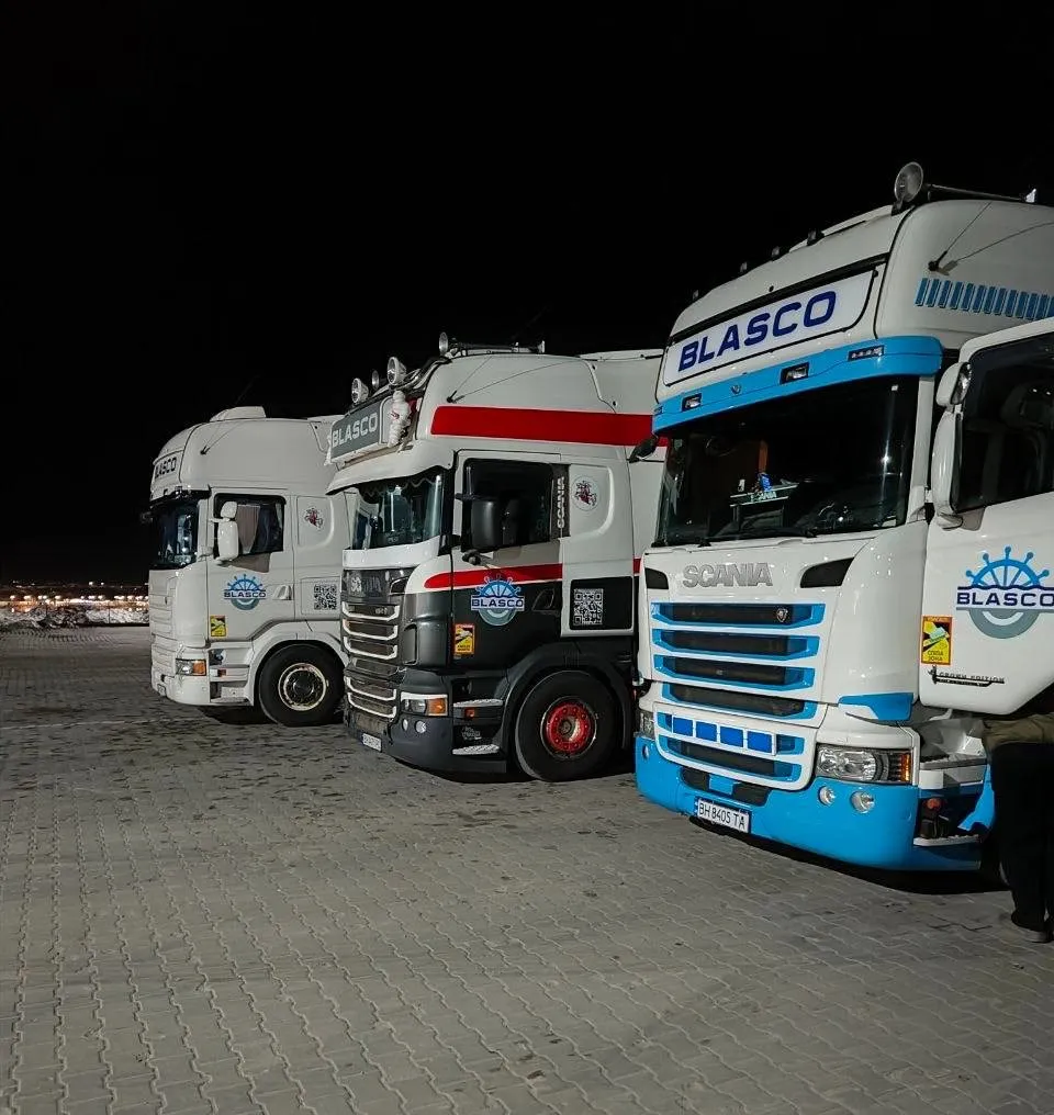 Власний автопарк BLASCO